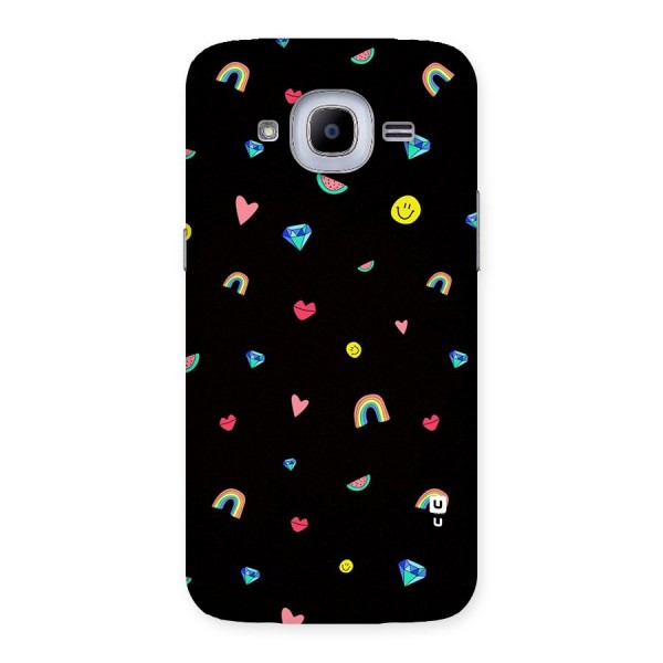 Cute Multicolor Shapes Back Case for Samsung Galaxy J2 2016